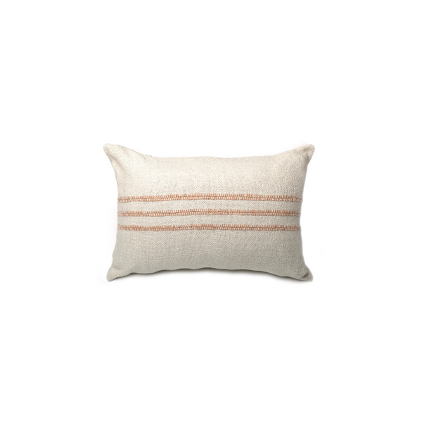 Simone Pillow Lumbar - White