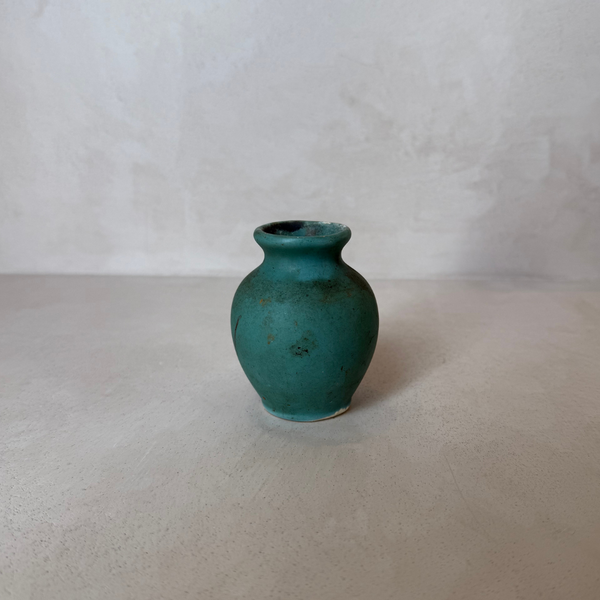 Vintage Small Green Vase