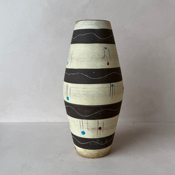 Vintage Striped German Vessel