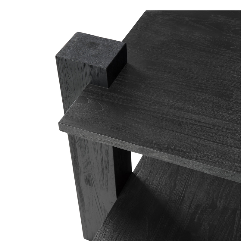 Abstract Side Table