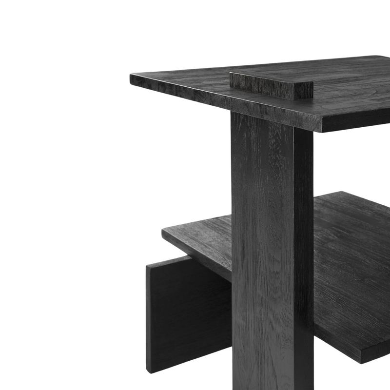 Abstract Side Table