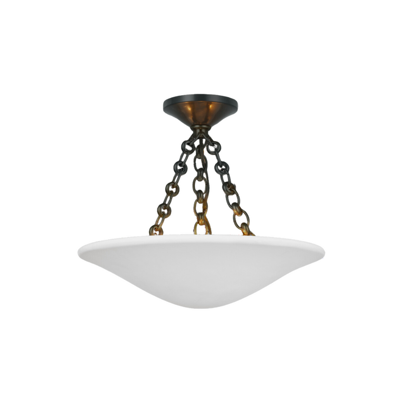 mollino semi flush mount