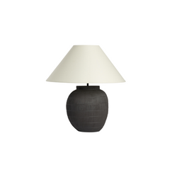 Black Ceramic Table Lamp Muji Table Lamp nest