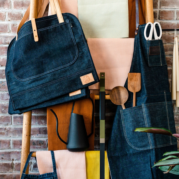 The Selvage Denim + Leather Apron