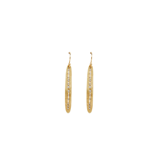 Spear Bronze Earring